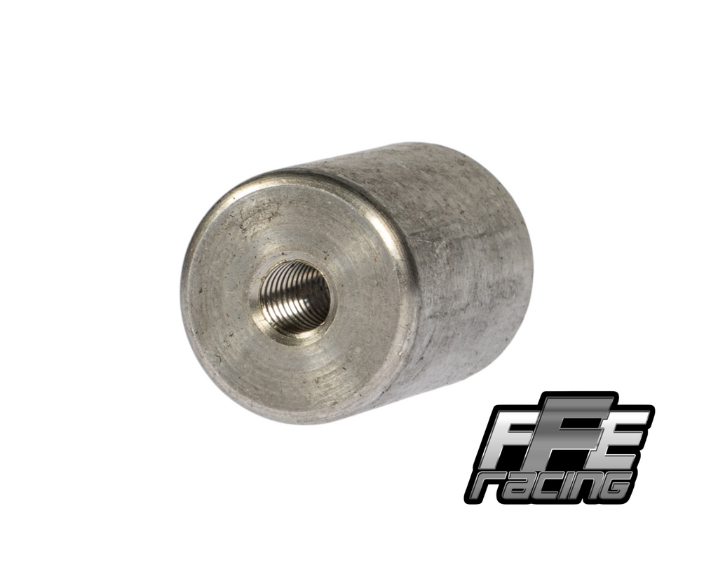 Aluminum metric threaded mounting bungs M6x1.0